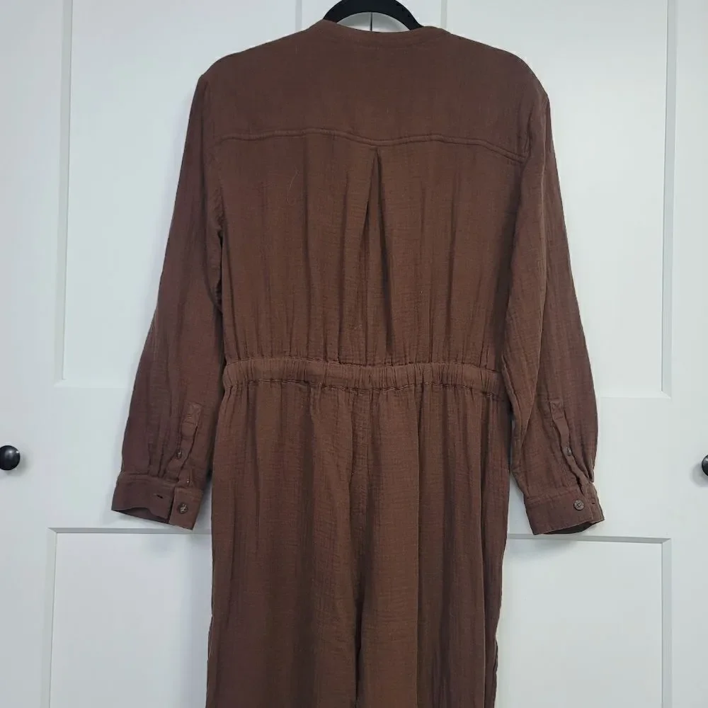 Madewell lightspun tapered leg jumpsuit size 8